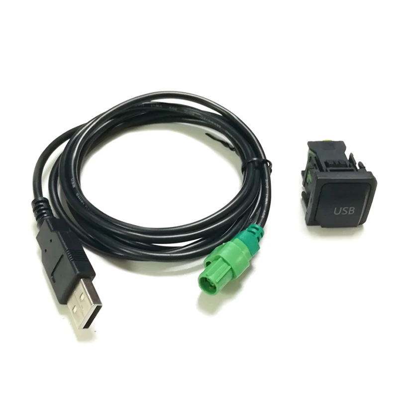 Автомобильный usb адаптер с кнопками переключения для RCD510 RCD310 CD плеера радио VW Touran