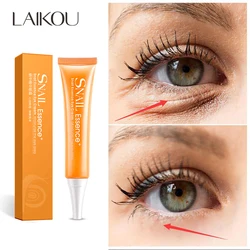 Snail Anti Wrinkle Eye Cream Collagen Remove Dark Circles Anti Puffiness Aging Eye Serum Lift Firm Whiten Moisturizing Eyes Care