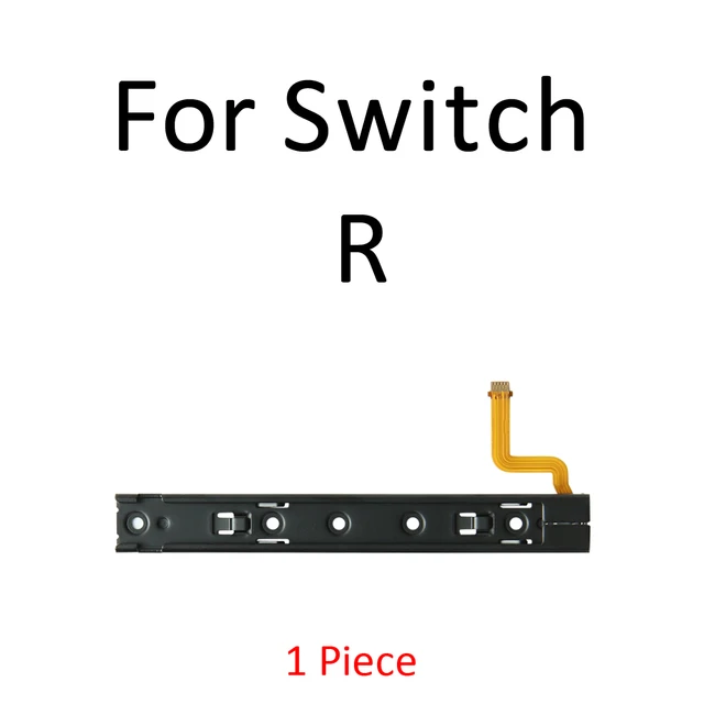 L R LR Left Right Sliders Railway Replacement Console Rail Assembly Controller Track For Nintendo Switch Joy-con Joycon NS For Switch R