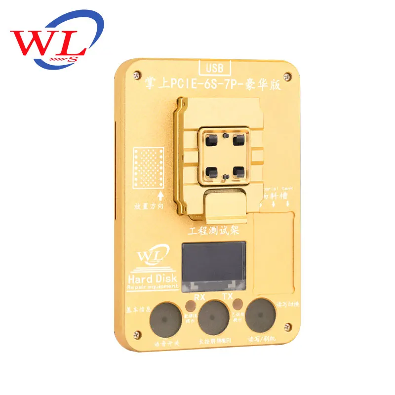  WL PCIE NAND programador para iPhone 6S 6S Plus 5SE iPad Pro 7 7 Plus HDD SN leer y escribir herram