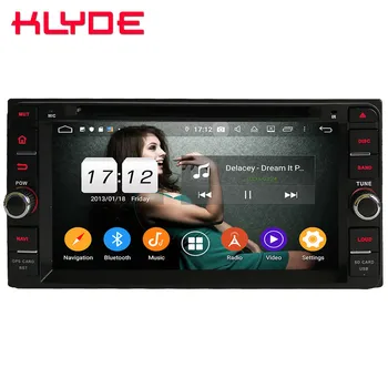 

Klyde 4G Android 9 Octa Core 4GB+64GB BT DSP Car DVD Multimedia Player For Toyota Highlander Land Cruiser Aversis Majority Cowry