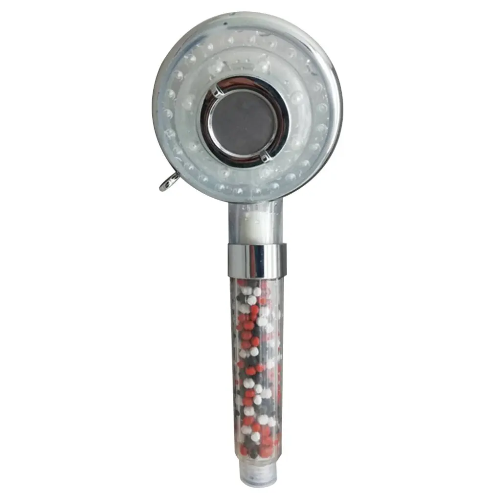 

Negative Ion Multi-function Illuminated Shower Led Handheld Three-function Nozzle Adjustable Boilable Water