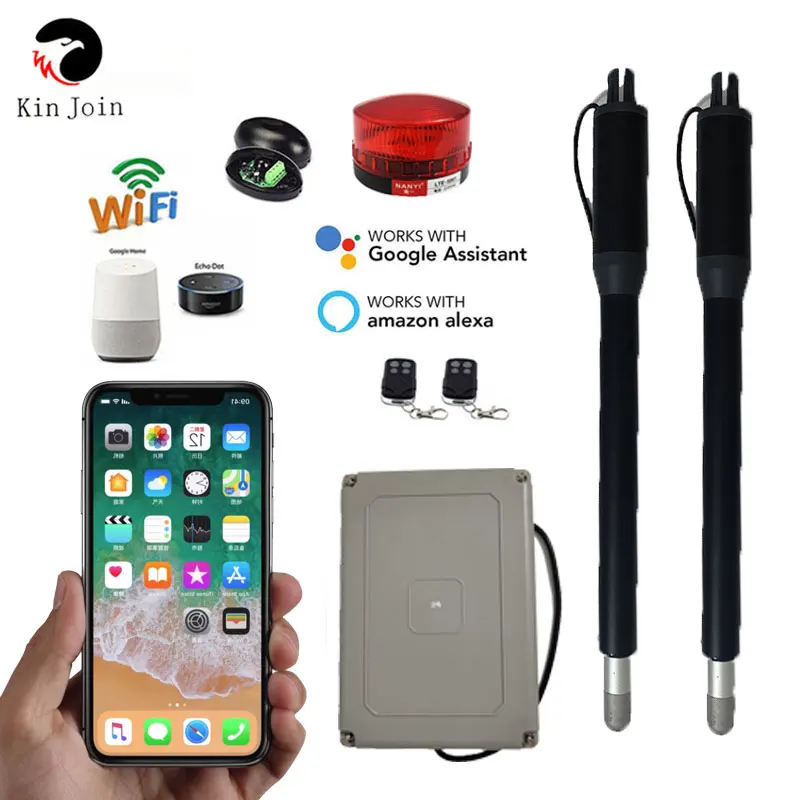 Kingjoin автоматическая двойная привод для ворот рукоятка электрическая swing gate actuator