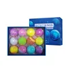 Bath Bomb Ball Set 12 Pcs Dried Flower Mixed Color Essential Oil Bath Ball Mixed Color Floating Ball Bath Salt Ball Bomb 5