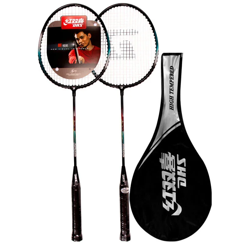

DHS badminton racket against alloy feather 1010 (new and old packaging random)