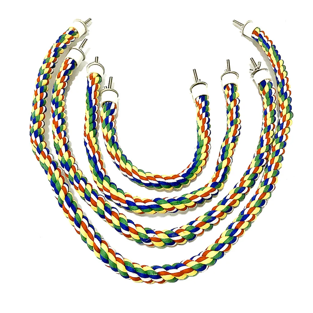 Разноцветные веревочные игрушки для веревки банджи игрушка птиц новинка