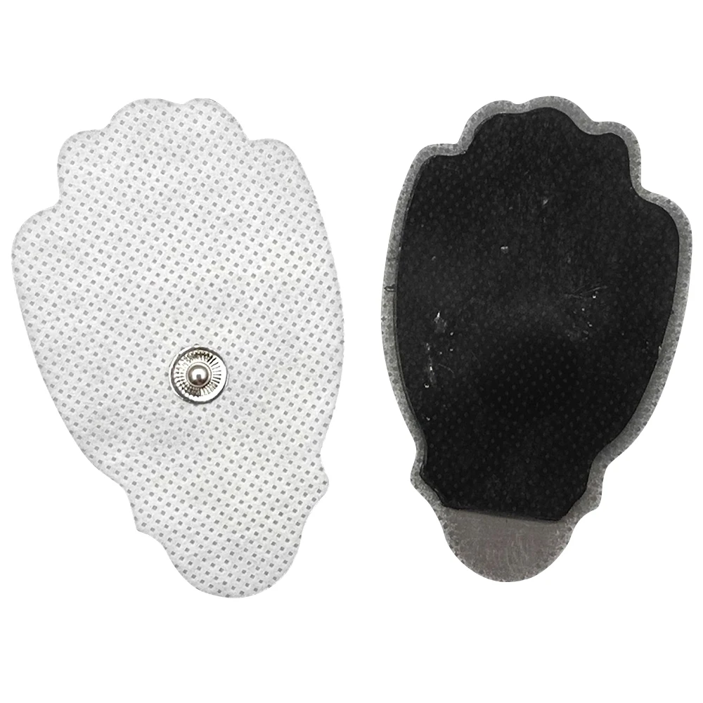 

2Pcs Electrodes for Myostimulator Physiotherapy Therapy Tens Machine Patches Silcone Slimming Massager Adhensive Gel pads
