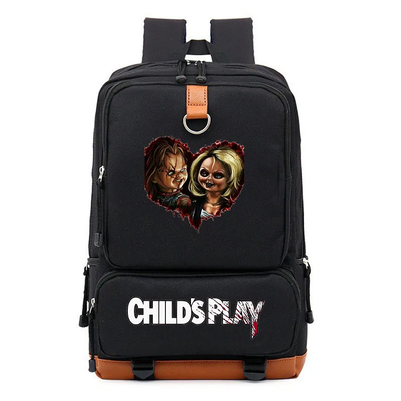 

Рюкзак с принтом из фильма «ужасы» для мальчиков и девочек, детский дорожный ранец на плечо для мужчин и женщин, вместительная Повседневная сумка для книг
