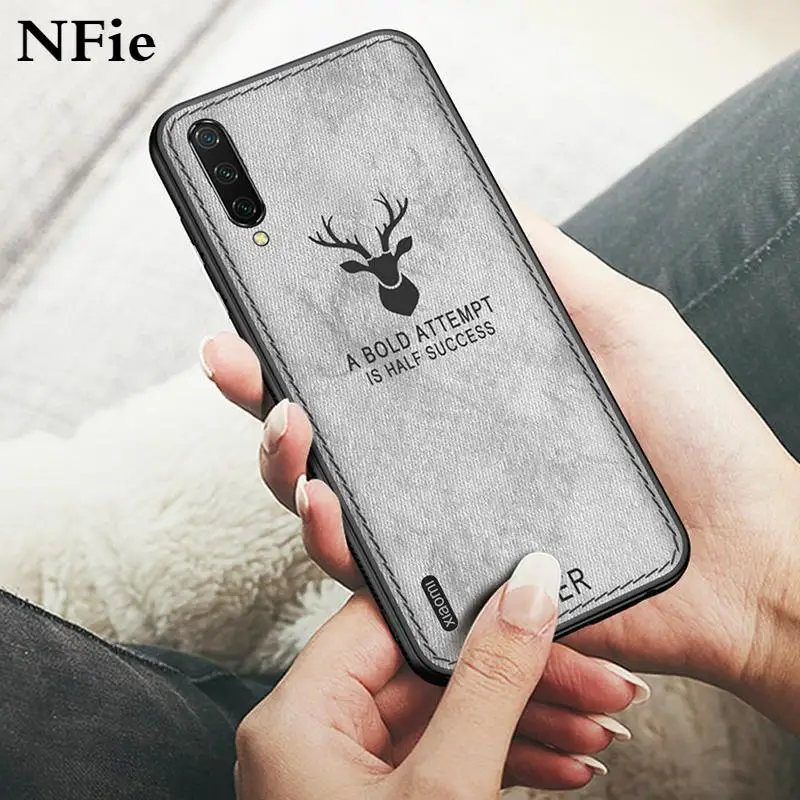 Retra Style Cloth Soft Case For Xiaomi Redmi Note 8t Note7 Note6/5/4x Coque 8A 8 7A 6 5 K20 Fabric Shockproof Back Cover |