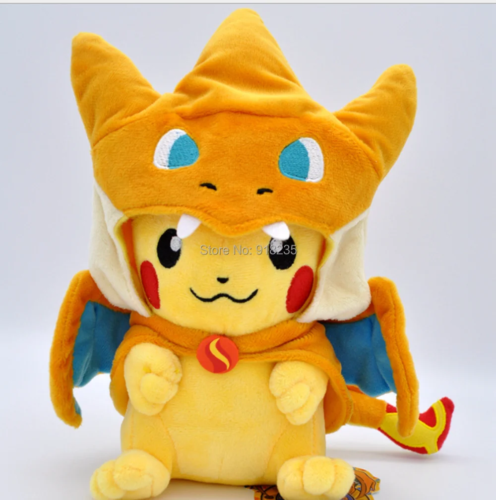 Игрушка плюшевая для косплея Pika X 20 25 см|doll plush toy|charizard toymagikarp toy |