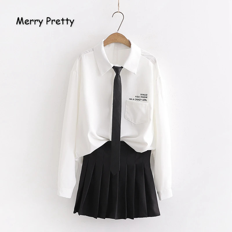 Merrt Pretty Women Sets Blouse And 