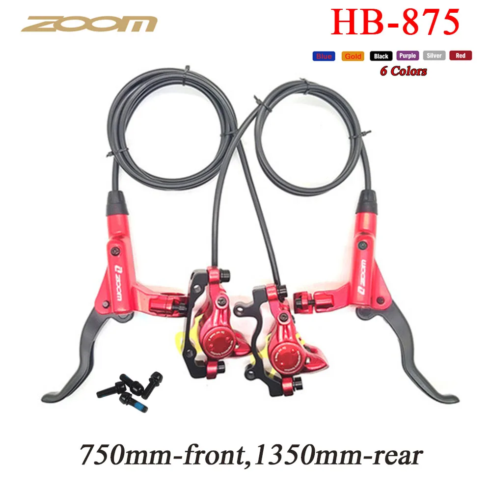 ZOOM HB 875 MT200 Bike Brake MTB Mountain Bicycle Hydraulic Disc Brake