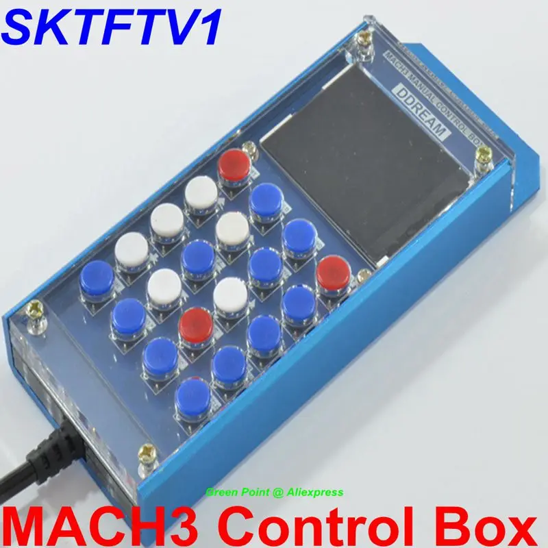 Ручной контроллер MACH3 с экраном SKTFTV1 устройство управления подключение к USB карте