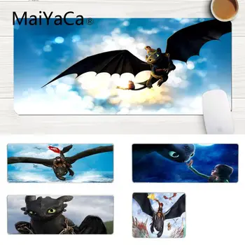

MaiYaCa High Quality How to Train Your Dragon Silicone Pad to Mouse Game Large Lockedge Mouse pad PC Computer mat