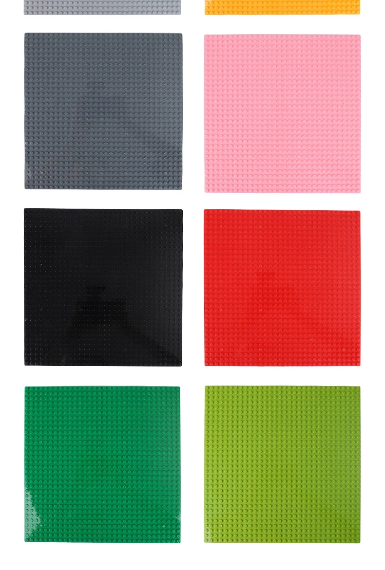Grundplatte 32x32 16X32 Punkte Klassische Ziegelplatte Bausteine DIY Konstrukteur Teile Grundplatten Kompatible Marken City Friends – Detail 10