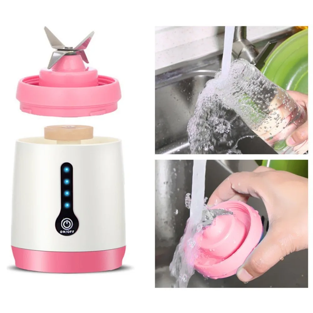 Multifunction 2-in-1 Electric Juice Maker Mini Portable Cup Juicer Blender Grinding Machine Home Kitchen Tool