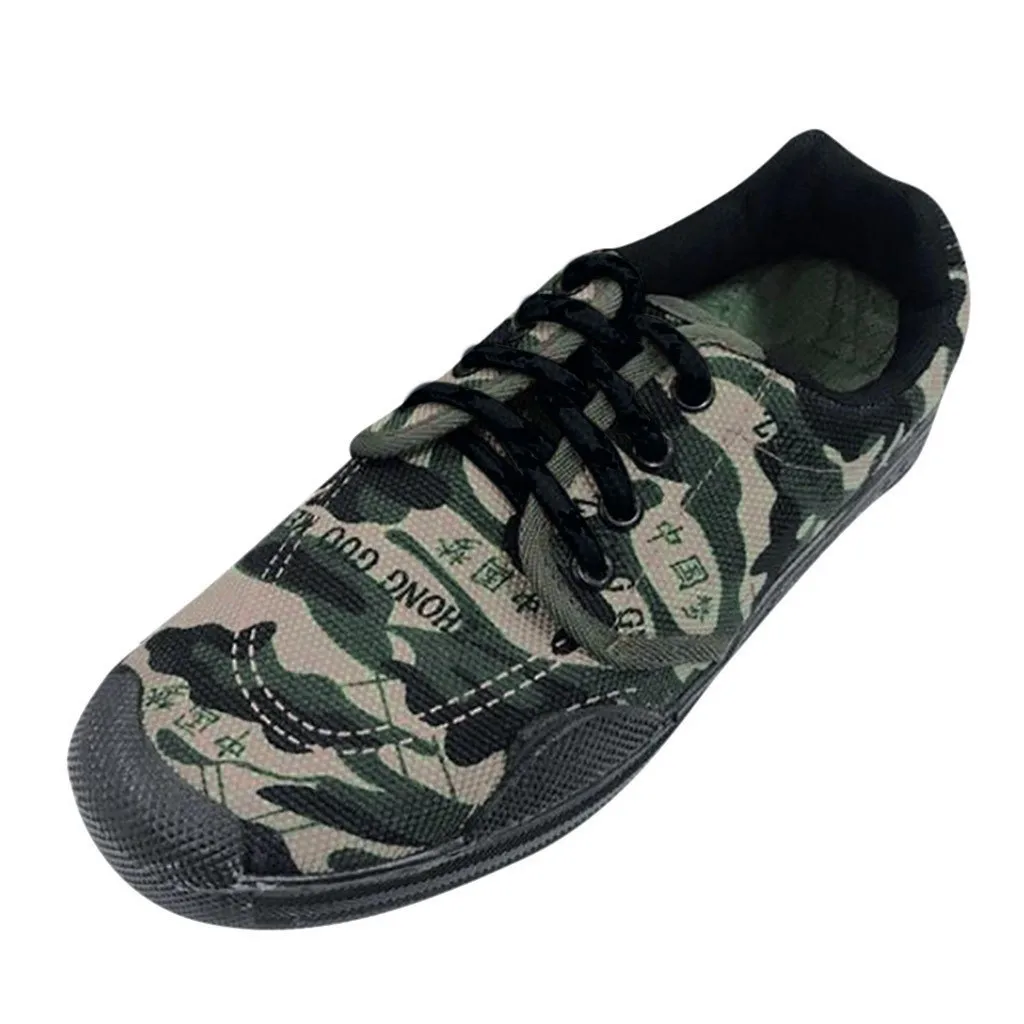 

SAGACE Couple Liberation Shoes Men Wear Resistant Non-Slip Camouflage Low-Top Security sneakers men Training Casual Shoes men