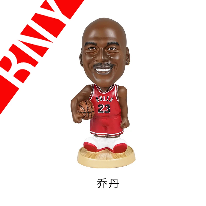 10CM Basketball Sports Star Toys Action Figures PVC Shaking Head Sport Figurine Toy Car Decorations Model Doll BNY | Игрушки и хобби