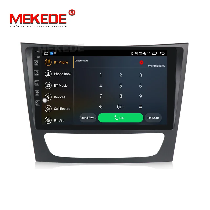 4G LTE android10.0 4G+ 64G Автомобильный мультимедийный gps-навигатор радио плеер для Mercedes Benz E-Class W211 E200 E220 E240 E270 E280