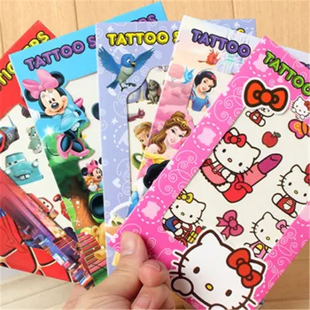 

Disney Children's Tattoo Sticker hello kitty, Mickey, Frozen Cartoon Waterproof Tattoo Sticker, Fashionable Children's Toy