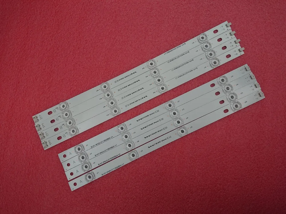 New Kit 8pcs LED strip Replacement for LG LC420DUE 42LB650V 42LF5500 INNOTEK DRT 3.0 42 inch A B 6916L-1957A 6916L-1956A | Лампы и