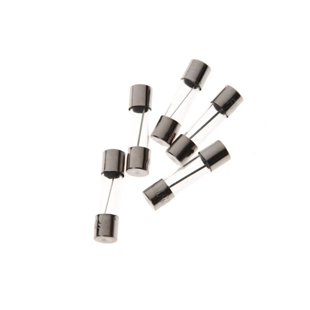 10Values Fast Quick Blow Glass Tube Fuses Assortment Kit 5x20mm 0.5A 1A 2A 3A 4A 5A 6A 8A 10A 20A/250V 50Pcs/set