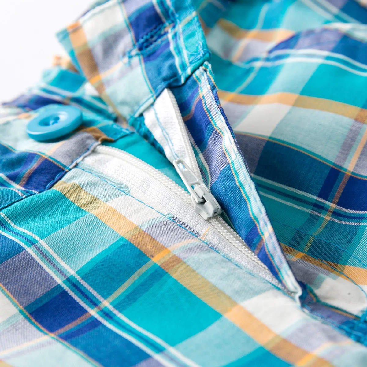 AliExpress г., стиль, рубашка с короткими рукавами из чистого хлопка для мальчиков комплект с клетчатыми шортами, летний детский комплект