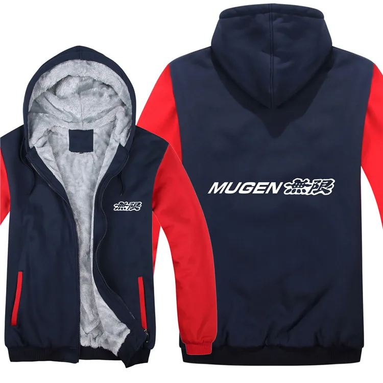 Mugen толстовки мужские повседневные пальто шерстяная куртка Mugen power свитера с логотипами Мужской пуловер HS-099 - Цвет: as picture
