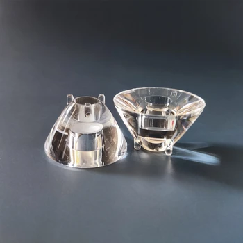 LZR-3503 하이 퀄리티 LED 광학 렌즈, 크리 렌즈, 크기 35x21.63mm, 3 도 피트, 깨끗한 표면, PMMA 재료
