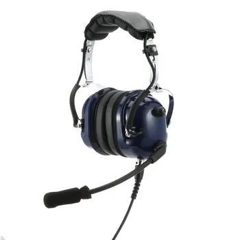 

Noise Cancelling Aviation Microphone Headset Walkie Talkie Earpiece Vox Volume Adjustment For Kenwwod Baofeng UV-5R