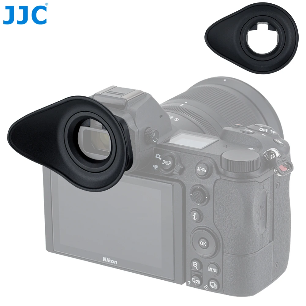 

JJC Soft Eyecup Eyepiece Viewfinder Eyeshade for Nikon Z7 Z6 Z5 Z6II Z7II Camera Eye Cup Replaces DK-29 360 Degree Rotatable ABS