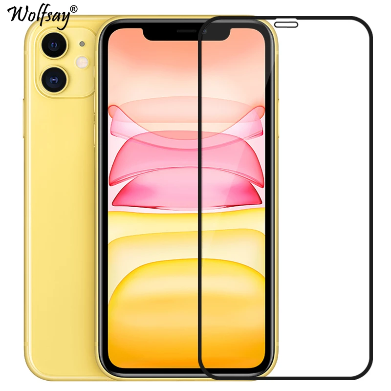 Защитное стекло закаленное для iphone 11 1 шт.|Защитные стёкла и плёнки| |