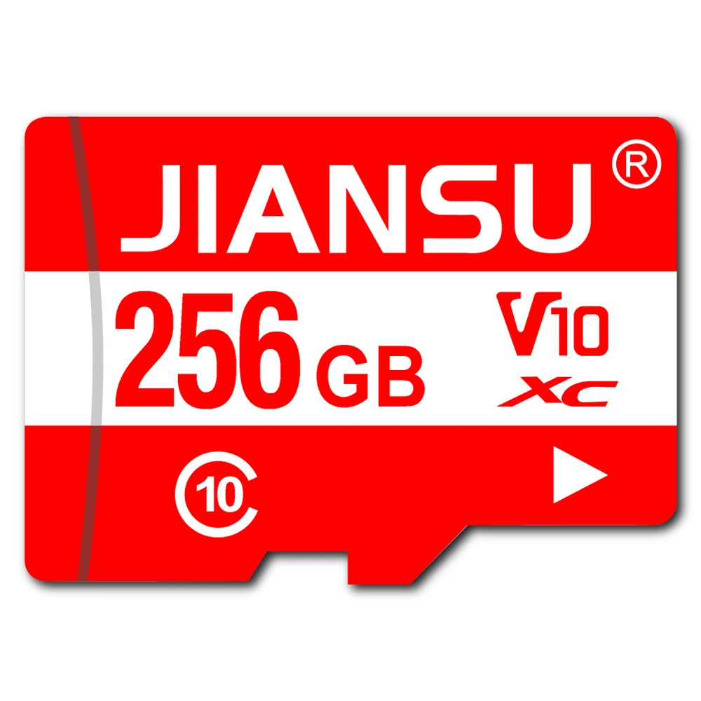 ޸ ī 16GB 32GB 64GB 128GB 256GB Class 10 Micro Flash SD TF Card for Video camera Drone tablet Smartphone Adapter