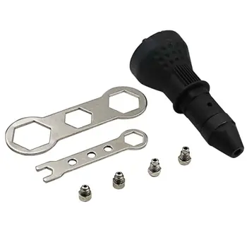 

Rivet Gun for Cordless Drill Riveter Electric Rivet Nut Gun Riveting Tool Cordless Riveting Drill Adapter Insert Nut Tool