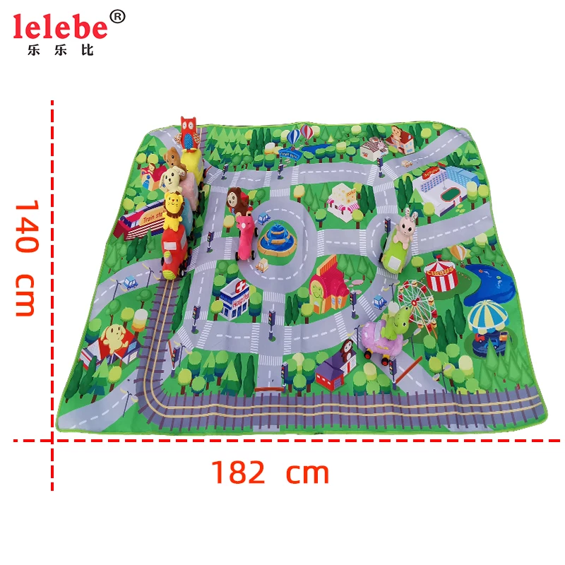 Baby playing gym mat 2020 NEW Hot Sale Infant Plush felt outdoor game blanket waterproof felt mat plush educational toys 5 Baby playing gym mat 2020 NEW Hot Sale Infant Plush felt outdoor game blanket waterproof felt mat plush educational toys 5
