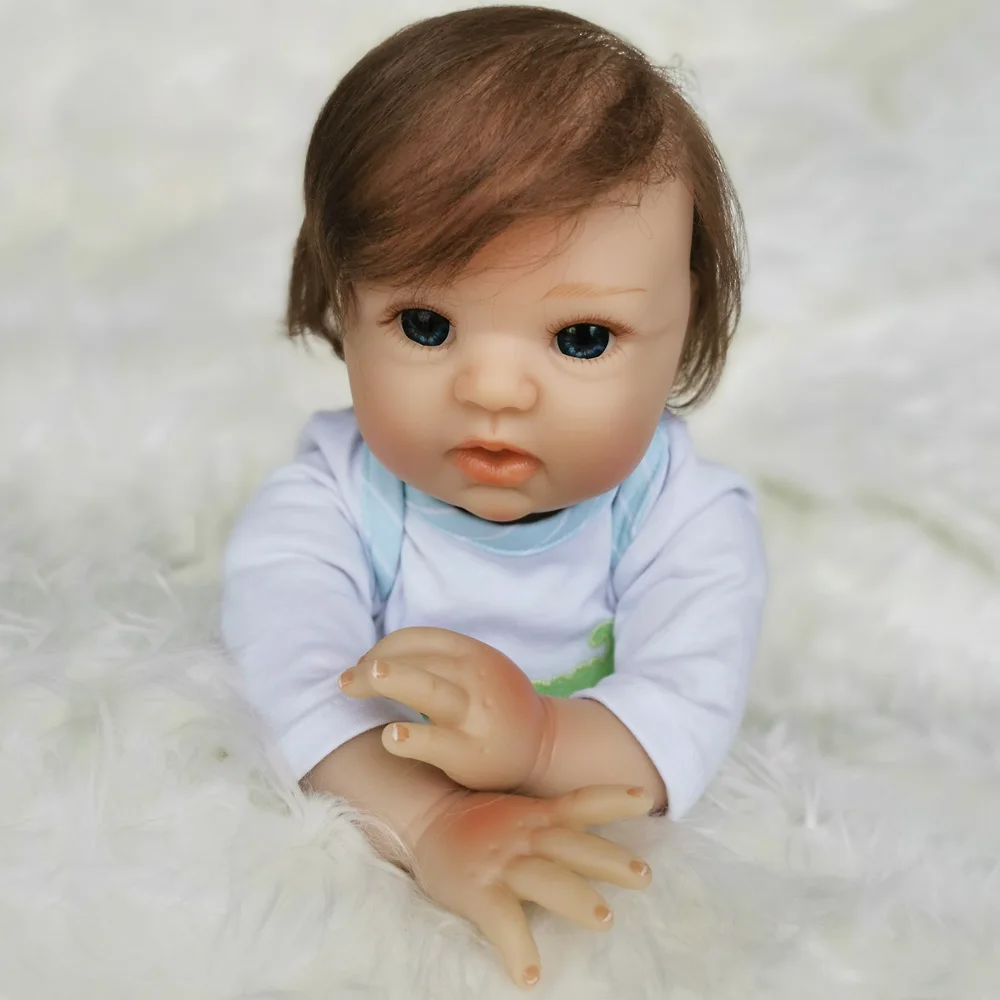 Кукла Reborn Sudoll 20 дюймов Реалистичная мягкая силиконовая виниловая кукла ручной