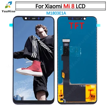 

TFT Quality For Xiaomi mi 8 mi8 LCD M1803E1A Display Touch Screen Digitizer Assembly Replacement Parts For xiaomi mi8 lcd