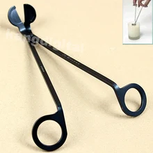 Нержавеющая сталь свеча фитиль масло лампа Триммер ножницы табакеры резак инструмент черный M4YD