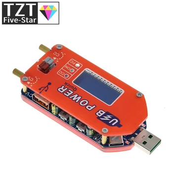 

DP3A Digital display USB adjustable power module DC 1-30V 15W QC 2.0 3.0 FCP Quick charge laboratory power supply regulador