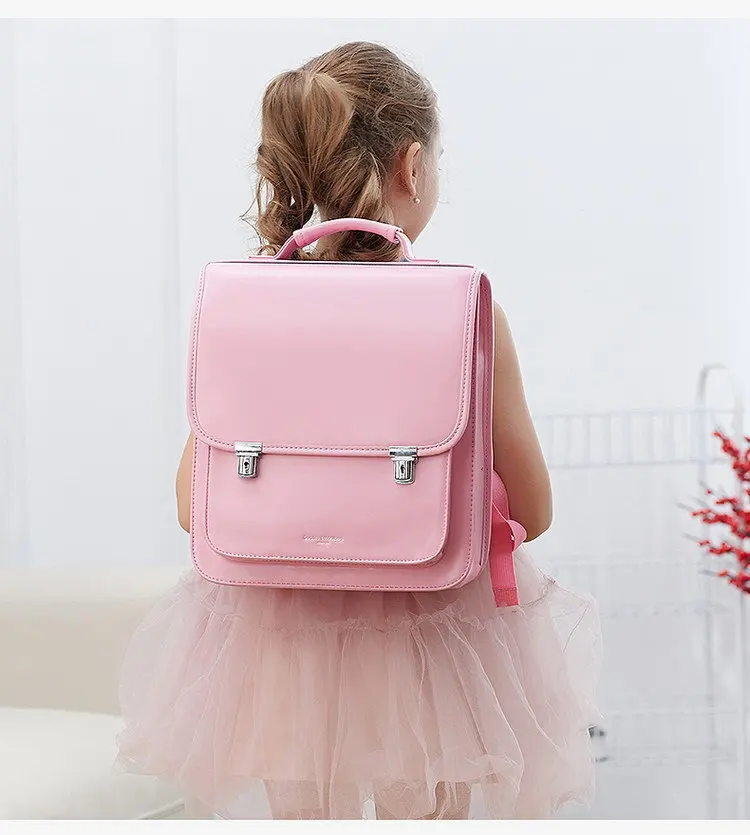 mochila bolsas Crianças PU Japão Bolsa escola