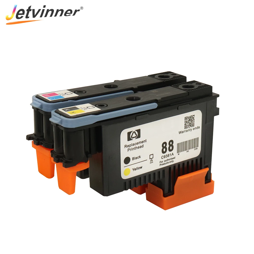 Jetvinner For Hp88 print head HP 88 printhead for HP PRO K550 K8600 K8500 K5300 K5400 L7380 L7580 L7590 C9381A C9382A Printers