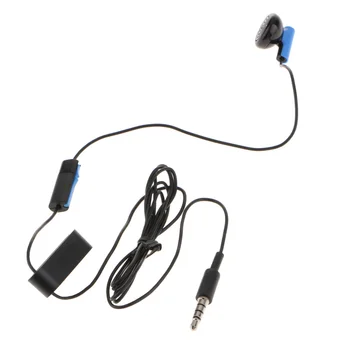 

Wired Earphone for Sony PS4 Controller Single Earbud Earplug Earpiece with Microphone & 1.2m Cable Accessory Kit