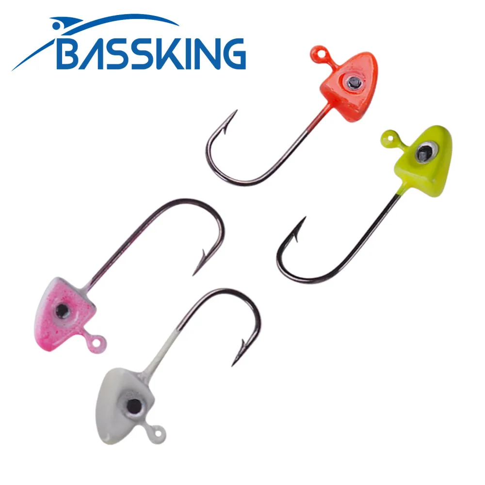 

BASSKING 20 шт. зимняя ледяная искусственная металлическая мини-приманка для рыбы 29 мм 1,6 г свинцовая головка крючок Приманка для джиггинга Рыболовная Снасть