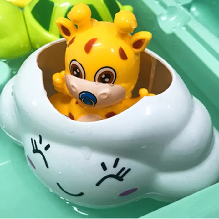 Новая детская ванная игрушка поливальная машина милый мультфильм дождь облако интеллектуальная развивающая игрушка