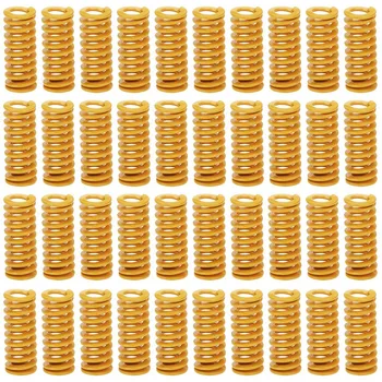 

40Pcs 8X20Mm Light Load Ender Compression Springs Heated Bed Springs Mould Die Spring 3D Printer Spring Heatbed Springs