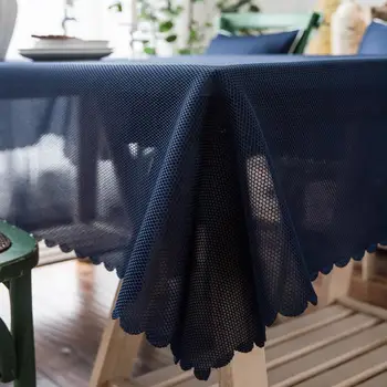 

34 Tablecloth Non-slip silencer anti-collision anti-wrinkle Thick Rectangular Dining Table Cover Tea Table Cloth Decorative