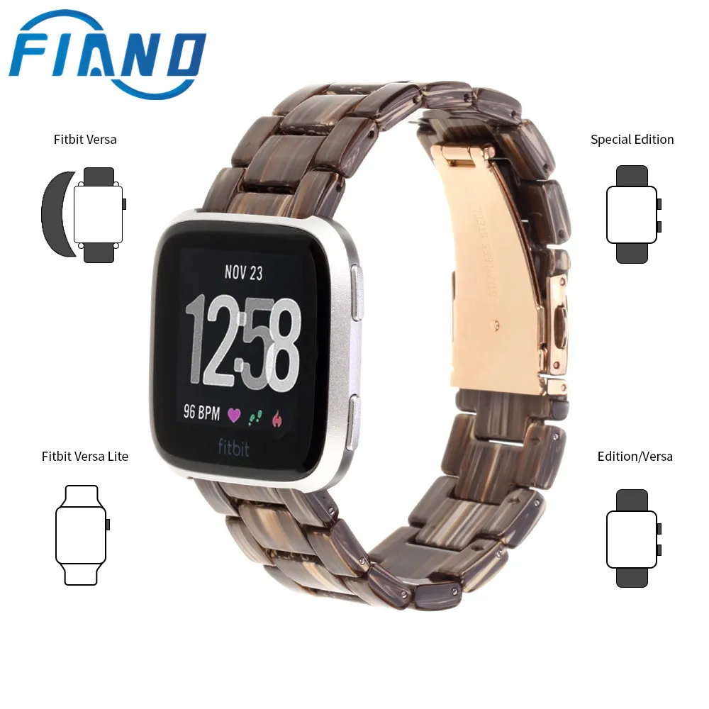Новый стиль светильник цветной светлый полимерный Браслет для Fitbit Watch Band Series for
