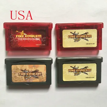 

32 Bit USA Video Game Cartridge Card Fire Emblem The Binding Blade Version