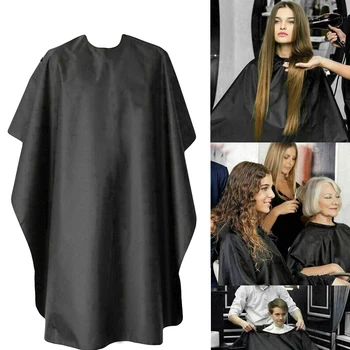 

Salon Hair Cut Hairdressing Cape Large Hairdresser Barbers Gown Cloth Black WH998