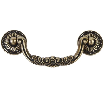 

1 x Retro Cupboard Cabinet Drawer Door Pull Handle 12.5cm---Bronze
